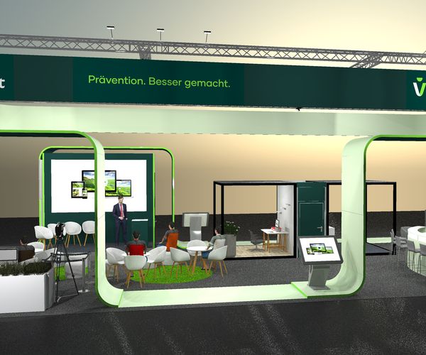 Messestand der BG prevent auf der A+A