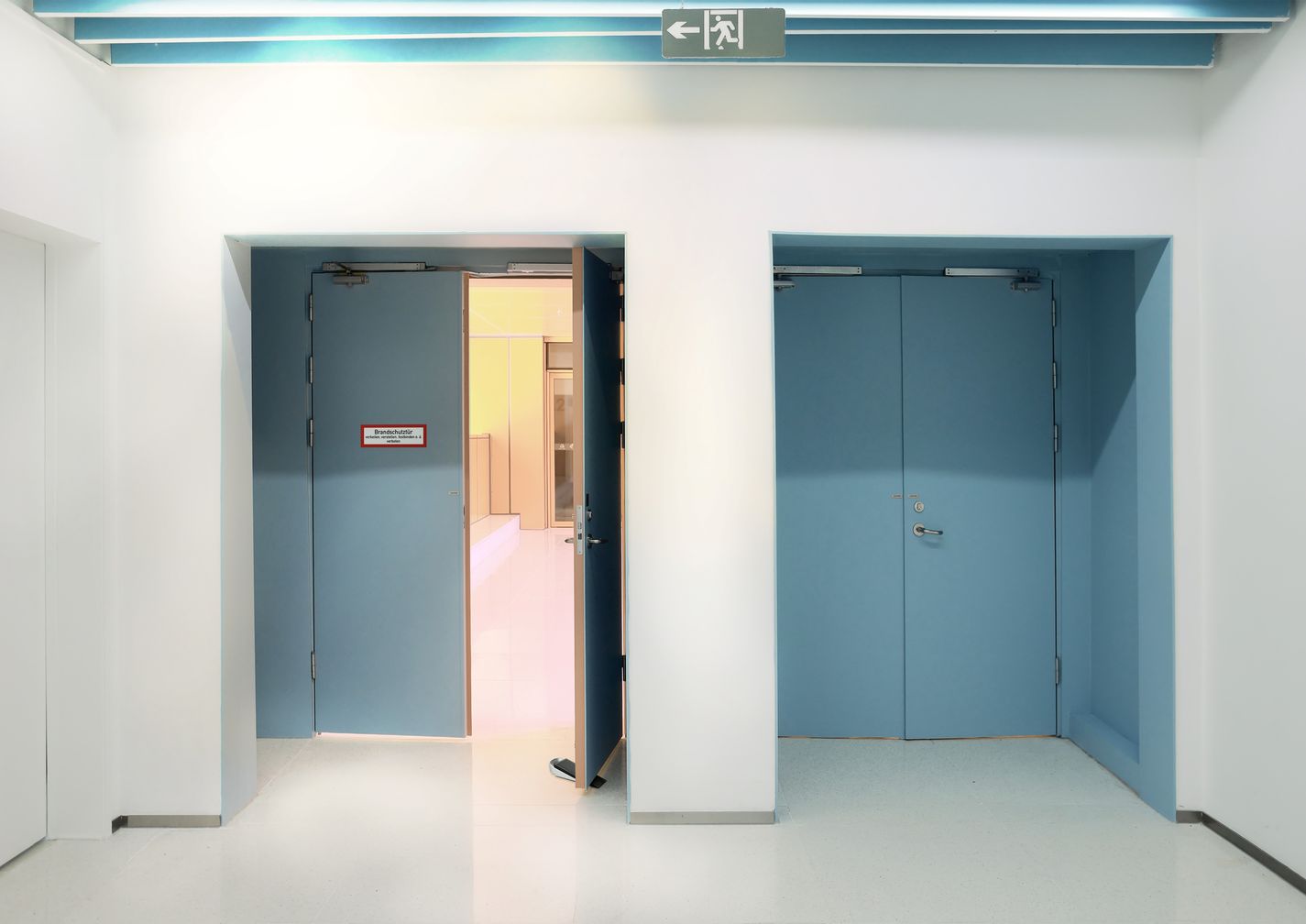 Ein Keil kann im Brandfall Leben retten